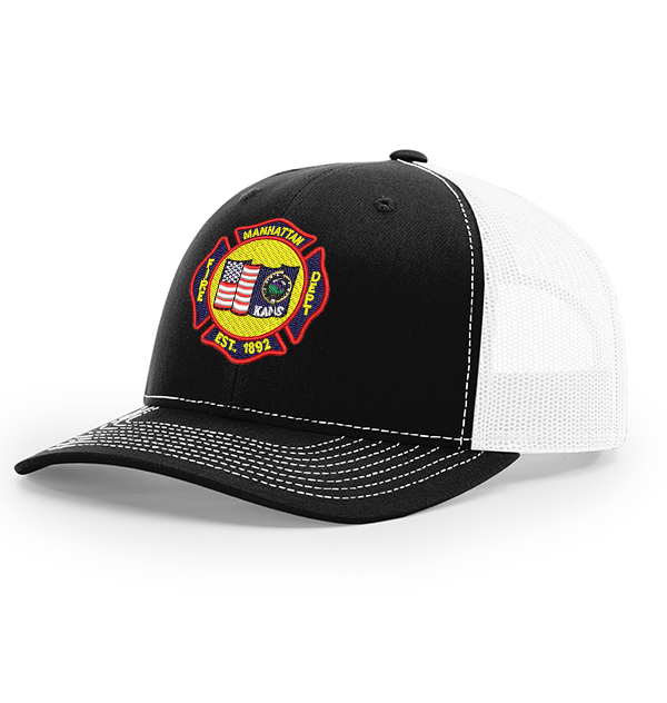 Richardson 112 Snapback Trucker Cap with Embroidered Logo