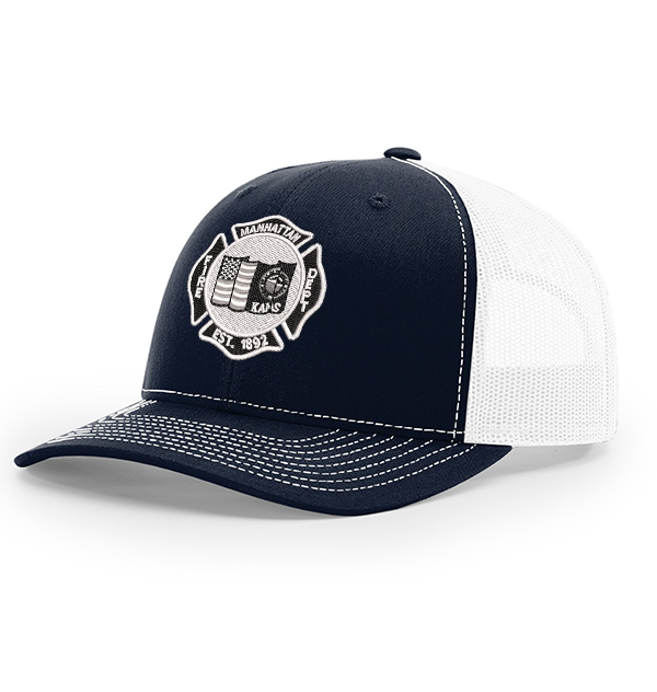 Richardson 112 Snapback Trucker Cap with Embroidered Logo