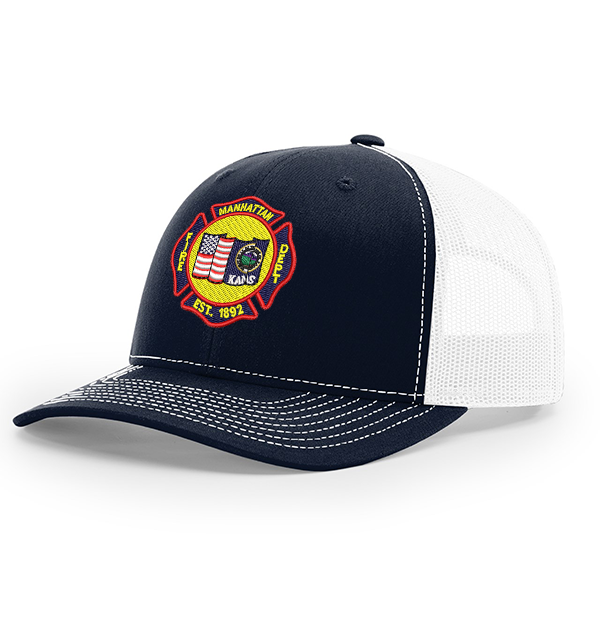 Richardson 112 Snapback Trucker Cap with Embroidered Logo
