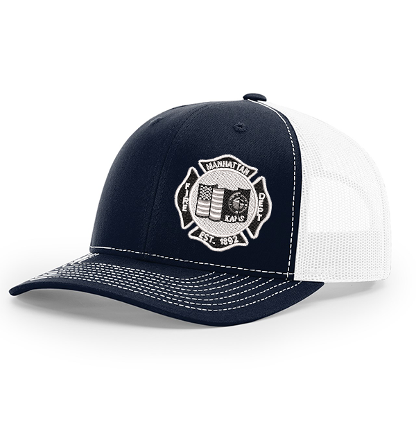 Richardson 112 Snapback Trucker Cap with Embroidered Logo