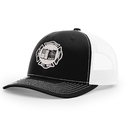 Richardson 112 Snapback Trucker Cap with Embroidered Logo