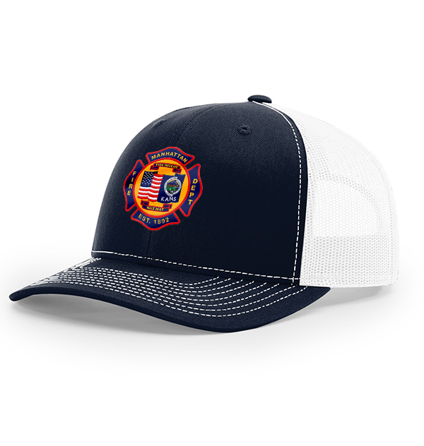 Richardson 112 Snapback Trucker Cap with Patch Logo
