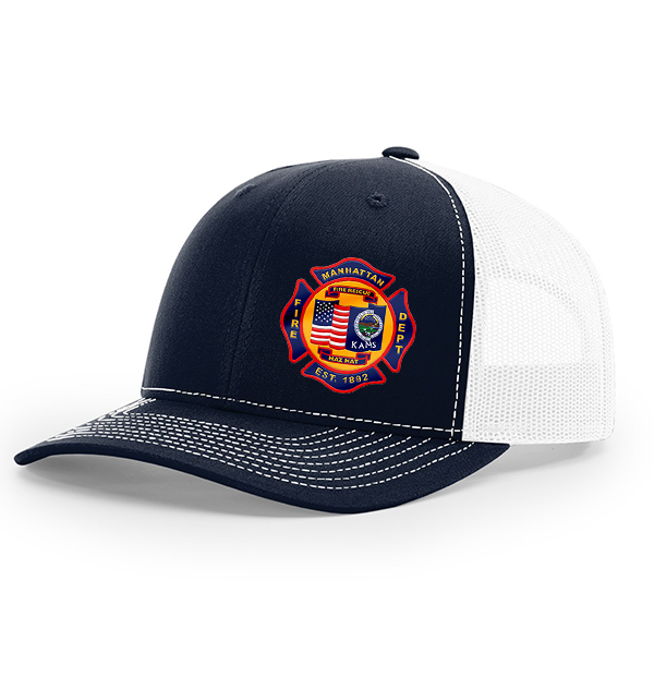 Richardson 112 Snapback Trucker Cap with Patch Logo